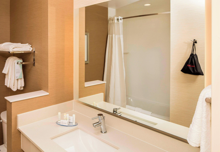 Bathroom 5, Fairfield Inn & Suites by Marriott Pittsburgh North/McCandless Crossing, Allegheny