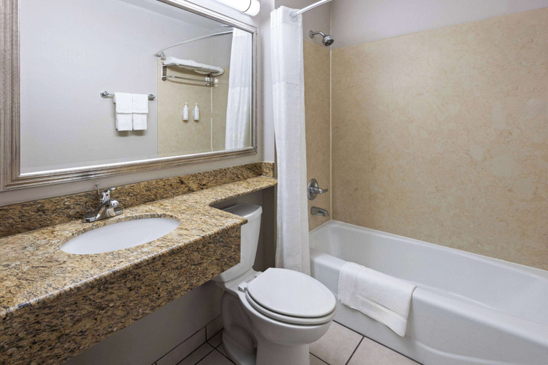 Bathroom 4, Days Inn By Wyndham Jackson Downtown, Hinds