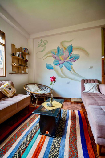 Bedroom 2, Blue Lotus Chamomile with Mountain view and Balcony, Calca