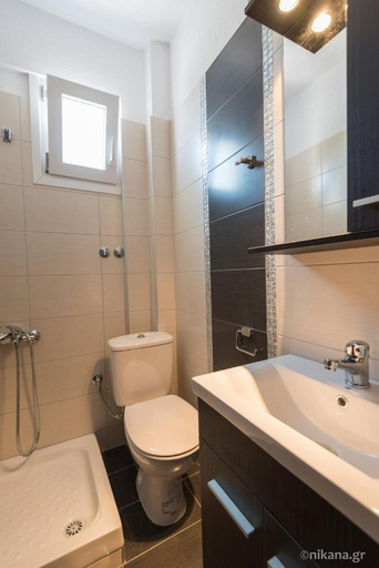Bathroom 3, Haus Petris, Central Macedonia