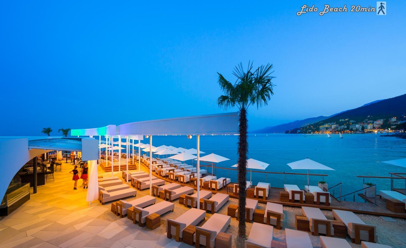 Beach 4, Oasis Apartments Opatija, Opatija/Veprinac