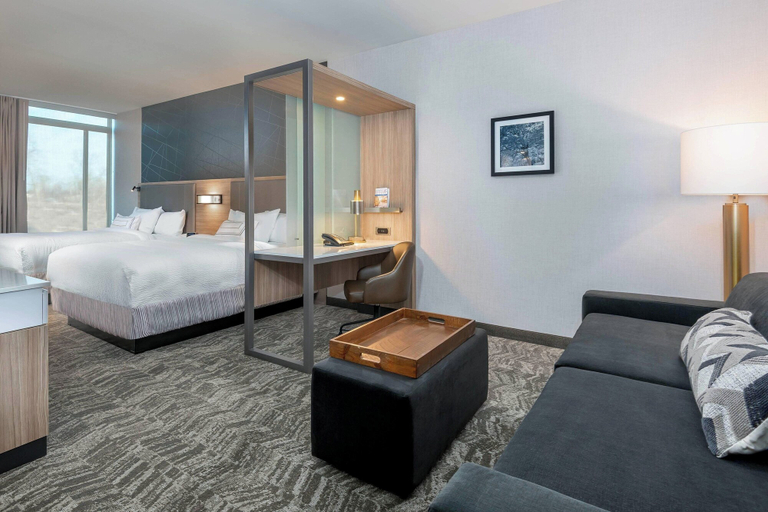 Bedroom 3, SpringHill Suites by Marriott Indianapolis Westfield, Hamilton