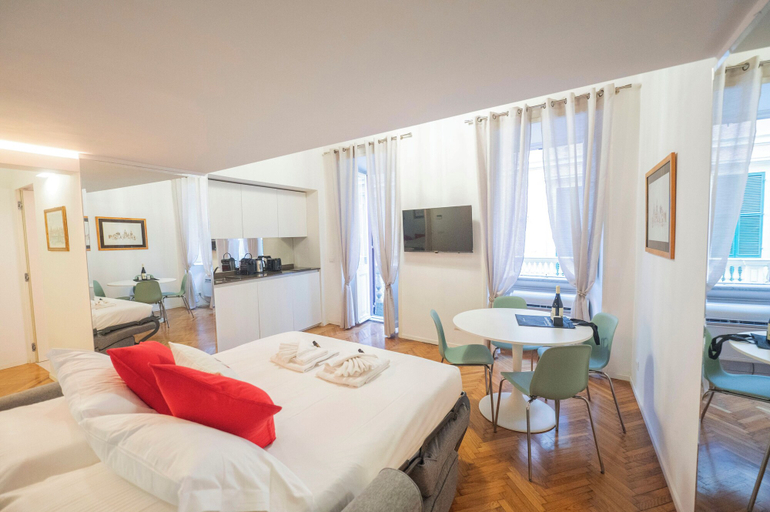 Bedroom 3, Spanish Steps Romantic Nest With Balcony, Roma