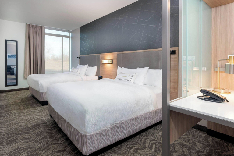 Bedroom 3, SpringHill Suites by Marriott Indianapolis Westfield, Hamilton
