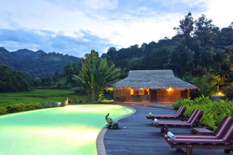 Swimming pool, Hmong Hilltribe Lodge, Mae Rim