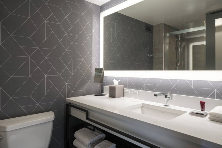 Bathroom 5, Philadelphia Marriott Old City, Philadelphia