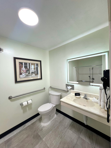Bathroom 5, Van Buren Hotel, LaGrange