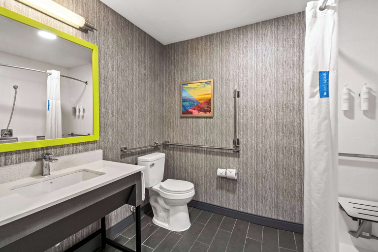 Bathroom 4, Hampton Inn Lexington/Georgetown, Scott