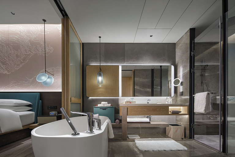 Bathroom 5, Qinhuangdao Marriott Resort, Qinhuangdao