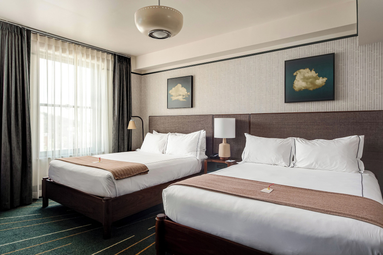 Bedroom 3, The Flat Iron Hotel, Buncombe