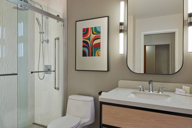 Bathroom 4, Courtyard by Marriott Denver Downtown, Denver