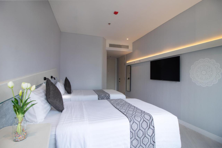 Bedroom 4, Queensland Hotel Bangkok, Ratchathewi