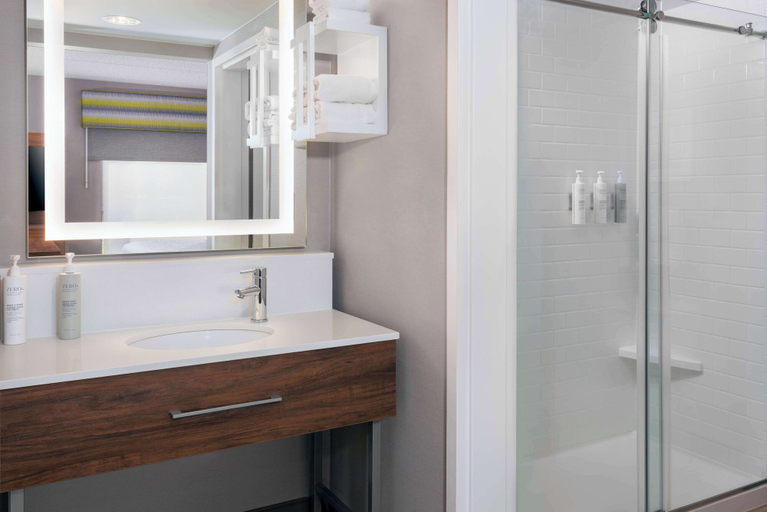 Bathroom 4, Hampton Inn & Suites Cleveland-Beachwood, Cuyahoga