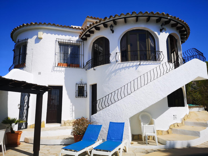 Exterior view 3, La Madrugada - Luxury Moraira Villa With Sea Views and Private Heated Pool, Alicante