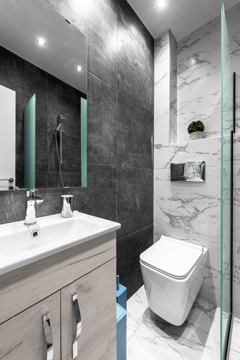 Bathroom 4, DeniZen Boutique Apartments, Nilie Hospitality MGMT, Central Macedonia