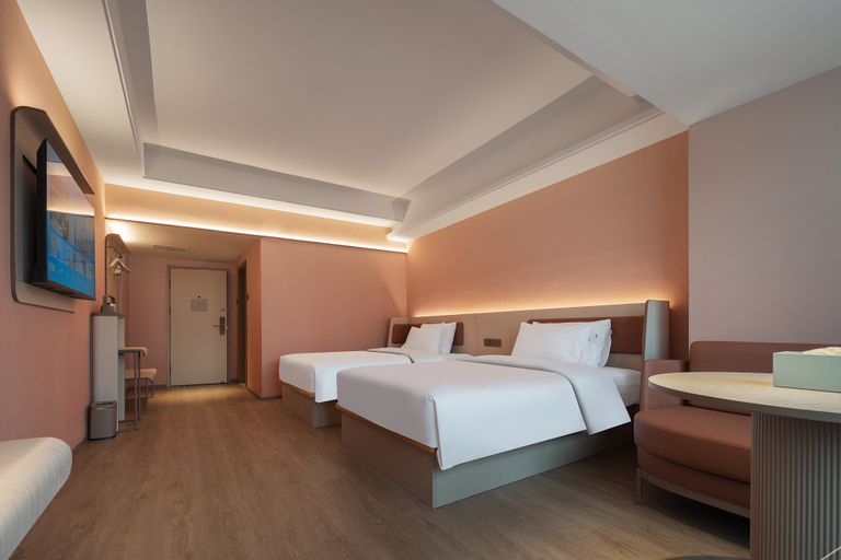 Bedroom 2, Hanting Hotel Quanzhou Nan'an Shuitou Stone City, Quanzhou