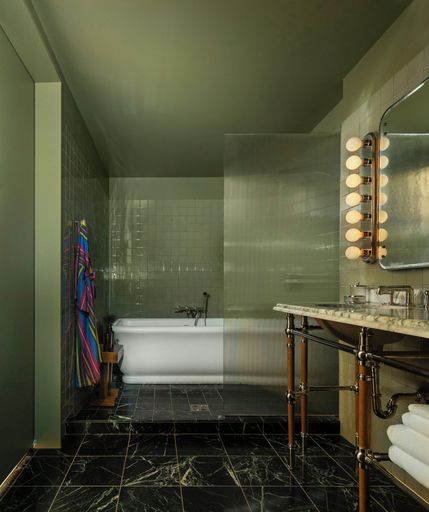 Bathroom 4, Hotel Saint Augustine, Houston