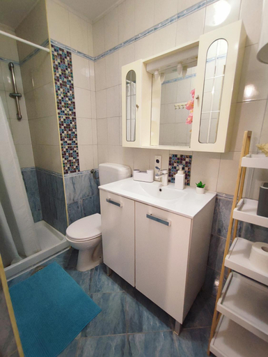 Bathroom 2, Sea view apartments Anita in Villa Esperia, Opatija/Veprinac