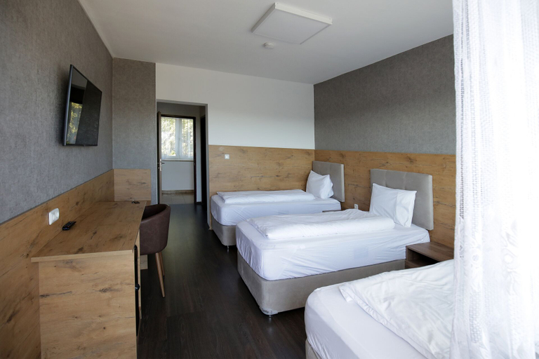 Bedroom 2, F ホテル 24h チェックイン, Linz Land