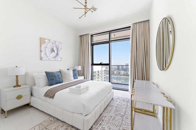 Bedroom 3, Silkhaus Beach Vista, Dubai Harbor, Dubai