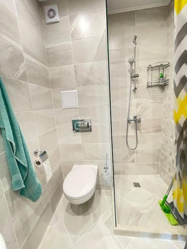 Bathroom 2, Panoramic Sea View Studio - Perfect for Couples, Varna