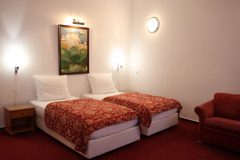 Bedroom 3, Unitas Residence, Praha 1