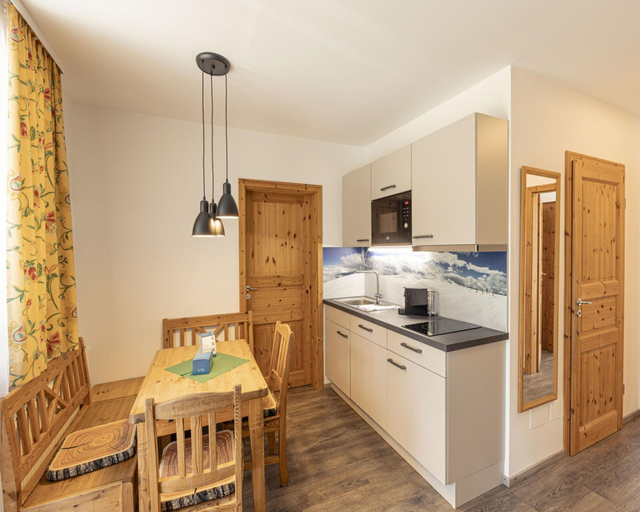 Private kitchen, Apartment With Terrace, Murau