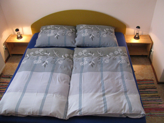 Bedroom, Modern Apartment in Carlsbad With Garden, Karlovy Vary