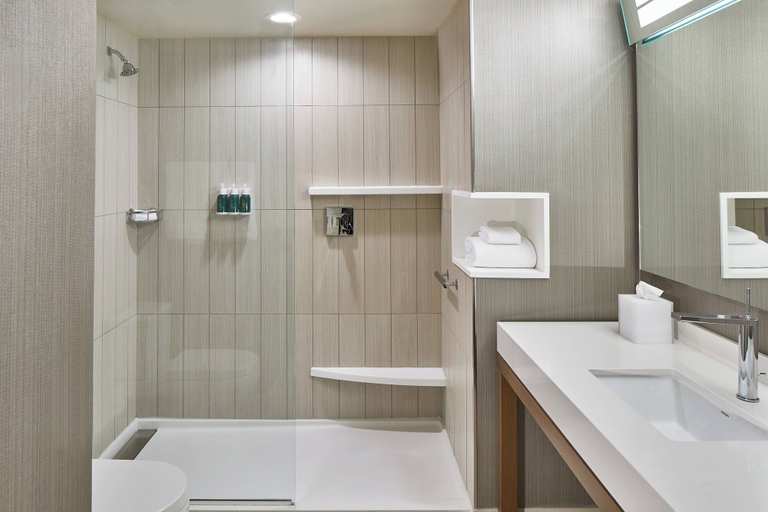 Bathroom 4, Courtyard by Marriott Baltimore Downtown/McHenry Row, Baltimore