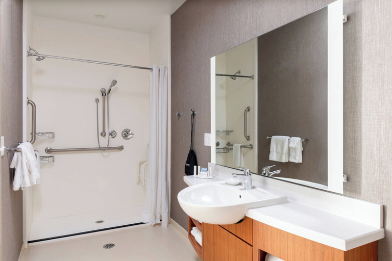 Bathroom 4, SpringHill Suites by Marriott Great Falls, Cascade