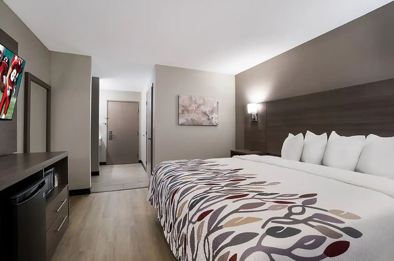Bedroom, Super 8 by Wyndham Marston, New Madrid