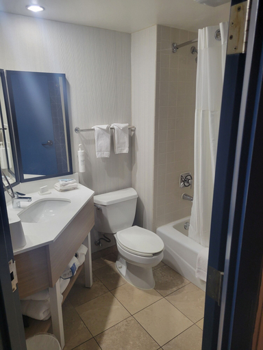 Bathroom 4, Spark by Hilton Green Bay, Brown