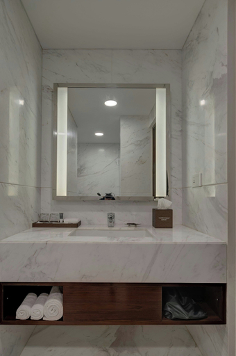 Bathroom 5, Courtyard by Marriott Surat, Surat