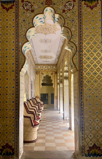 Public Area 2, Hotel Bissau Palace, Jaipur
