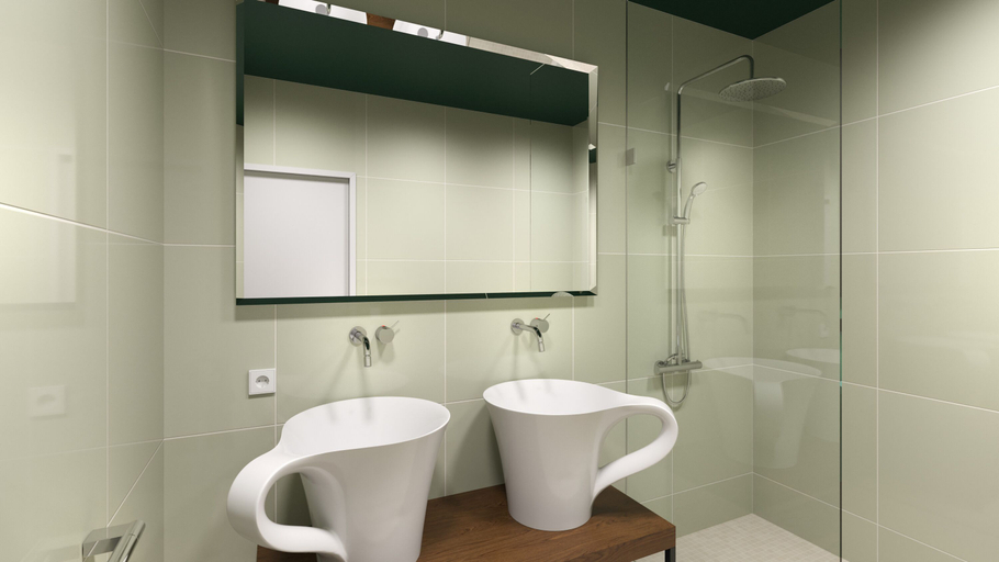 Bathroom 5, Marmont Hotel, Genève