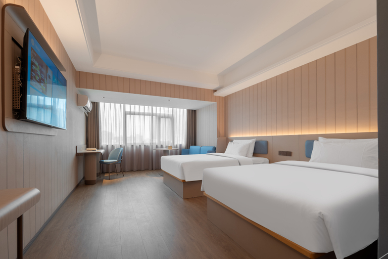 Bedroom 2, Hanting Hotel Quanzhou Nan'an Shuitou Stone City, Quanzhou