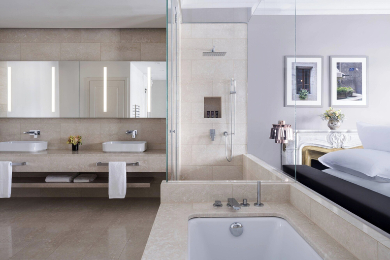 Bathroom 4, The Ritz-Carlton, Hotel de la Paix, Geneva, Genève