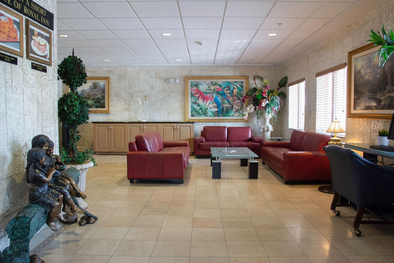 Public Area, Royal Inn Hotel, Palm Beach
