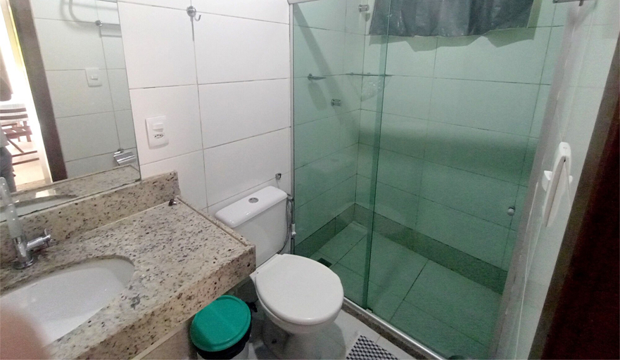 Bathroom 4, Pousada Lagoa Flat, Cairu