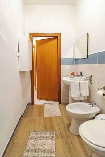 Bathroom, Appartamenti Abate Perla del Golfo Home, Trapani