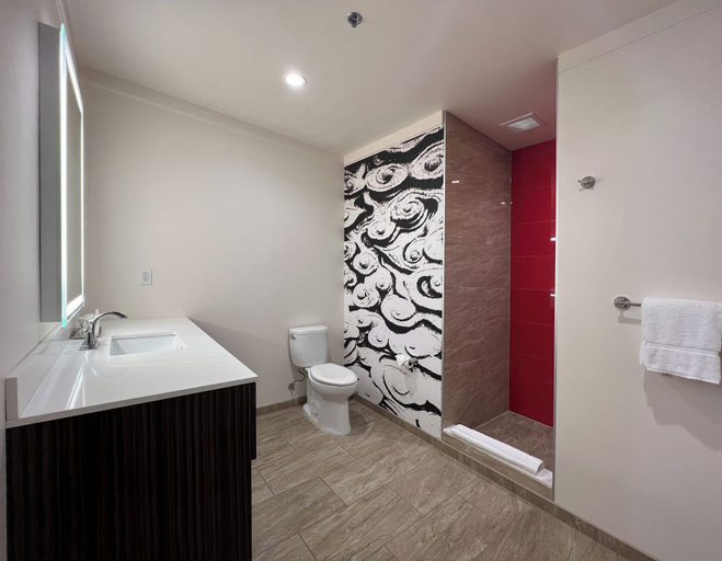 Bathroom 4, Ahern Hotel Las Vegas, Clark