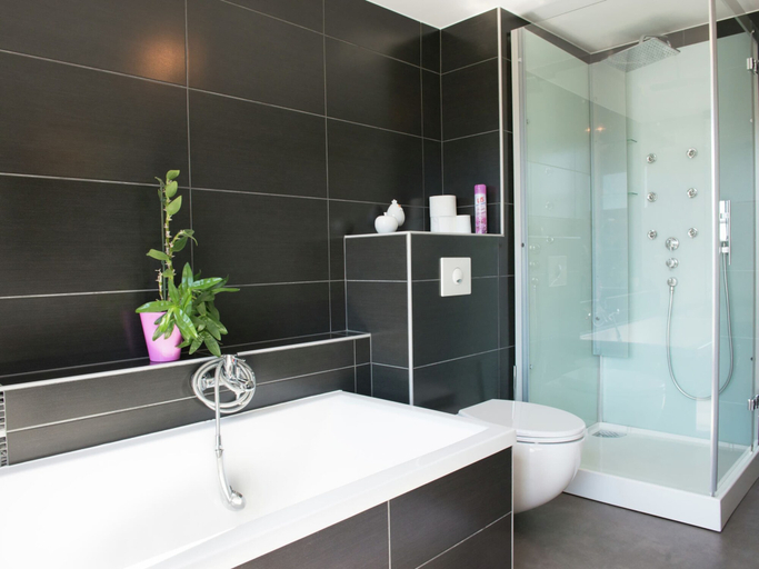 Bathroom, Alluring Holiday Home in Malmedy With Sauna, Liège