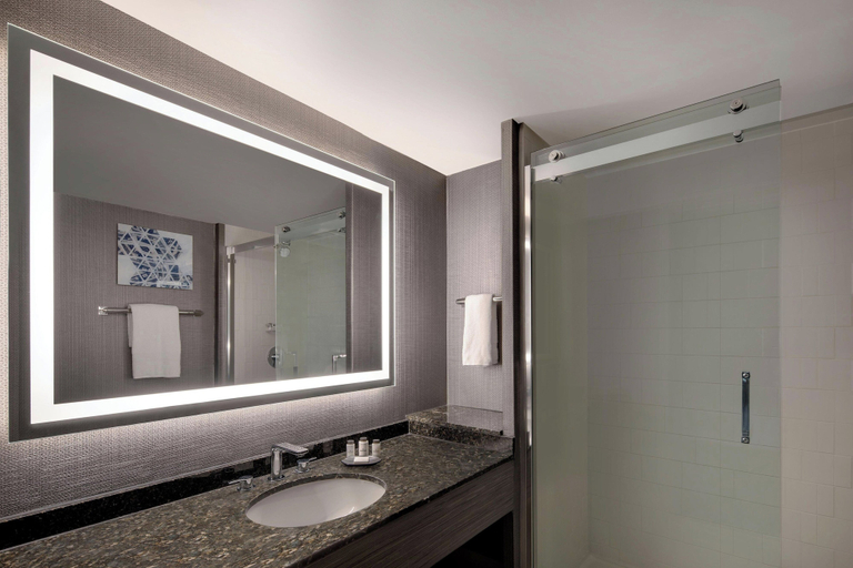 Bathroom 5, Sheraton Philadelphia Downtown, Philadelphia
