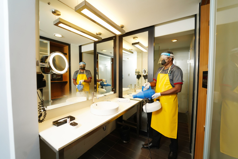 Cleanliness standards, Sunday Hotel Chandigarh Zirakpur, Sahibzada Ajit Singh Nagar