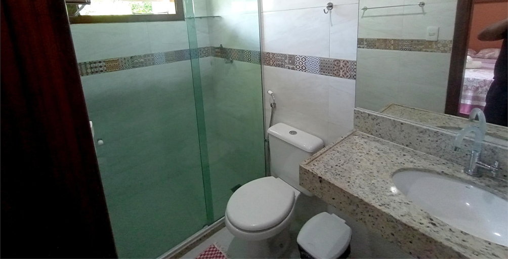 Bathroom 4, Pousada Lagoa Flat, Cairu