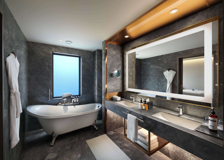 Bathroom 5, Hyatt Regency Jaipur Mansarovar, Jaipur