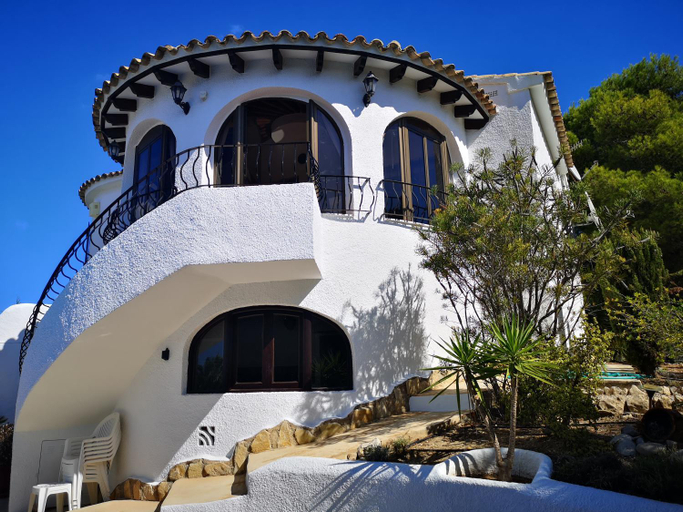 Exterior view 5, La Madrugada - Luxury Moraira Villa With Sea Views and Private Heated Pool, Alicante