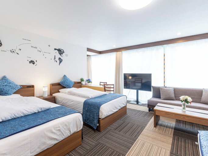 Bedroom 2, Tabist Sakuragawa River Side Hotel, Osaka