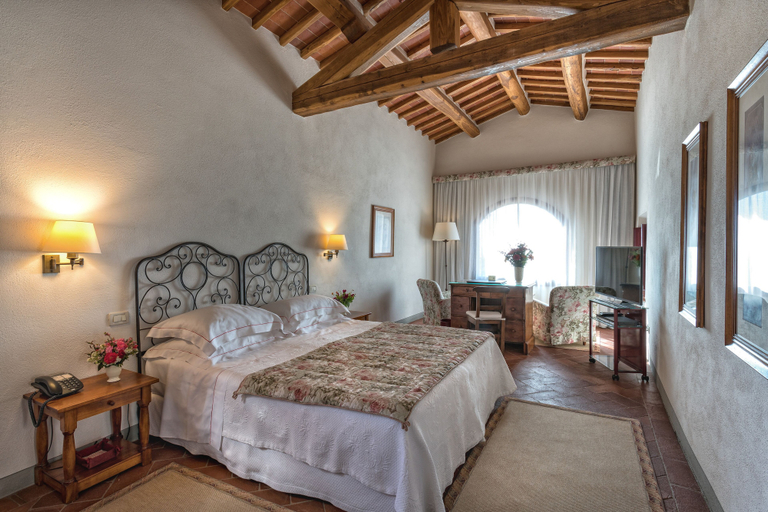 Bedroom 3, Hotel Le Fontanelle, Siena