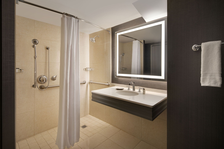 Bathroom 5, Sheraton Philadelphia Downtown, Philadelphia